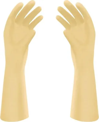 Immagine prodotto di 2x von Meditrade® 95228 guanti chirurgici unisex Gentle Skin® Isopretex® beige misura 8, 50 paia