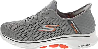 Produktbild von Skechers GO WALK FLEX 7 FREE HAND Sneaker in Übergrößen Grau 216648 GYOR große Herrenschuhe