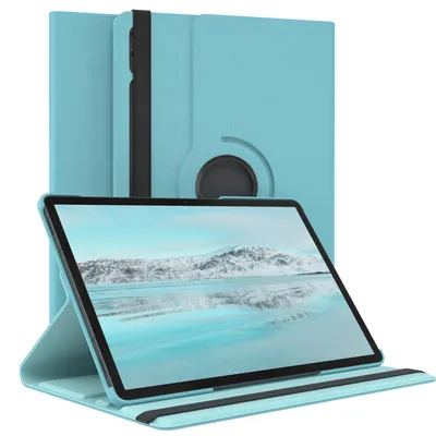 Produktbild von EAZY CASE - Tablet Hülle für Samsung Galaxy Tab S9 Plus Schutzhülle, Tablet Case 360° drehbar in Blau