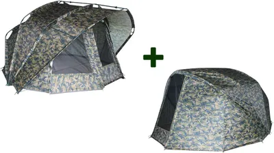 Produktbild von MK Fort Knox 2.0 Camo Dome 3,5 Mann Angelzelt + Winterskin