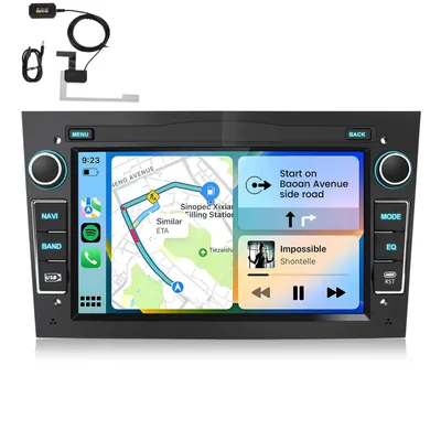 Immagine prodotto di Autoradio Hexinex da 7 pollici per Opel Corsa D / Astra H / Zafira B / Meriva / Vivaro 2 GB + 64 GB, WIFI, DAB+
