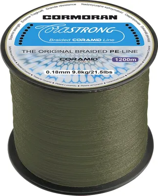 Produktbild von Cormoran Schnur Corastrong Länge 1200m ø 0,12mm