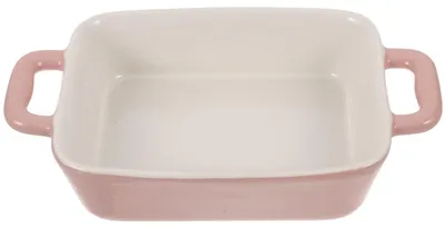 Produktbild von Rosa Keramik-Backform für Ofen und Mikrowelle