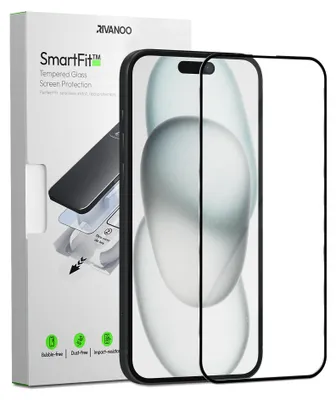 Zdjęcie produktu dla 1-pak iPhone 15 Szkło ochronne na ekran - Szkło hartowane | [Automatyczna instalacja] - Bez bąbelków