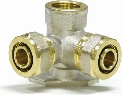 Produktbild von Schraubfitting Wandwinkel V- 90° 20 x 2 - 1/2" IG - 20 x 2