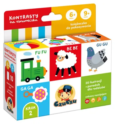 Zdjęcie produktu dla Kontrastkarten - Kontraste an einer Schnur 6m+, Czuczu