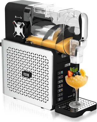 Immagine prodotto di Macchina per granite di alta qualità, capacità 2 litri, 5 programmi, ciclo di congelamento rapido (QuickFreeze), inclusa una raccolta di ricette e funzione di autopulizia, ideale per uso domestico