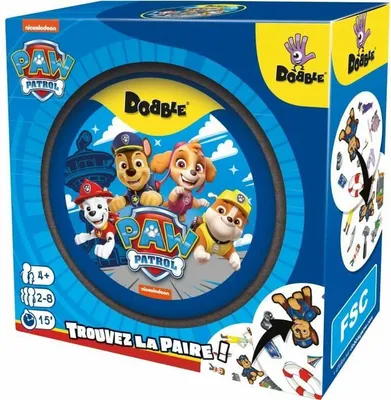 Obrázok produktu pre Náučná hra Asmodee Dobble Paw Patrol Colourful