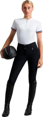 Produktbild von Premier Equine Carapello Vollbesatz Gel Reithose Schwarz 22 Schwarz 22