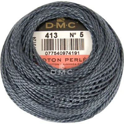 Produktbild von DMC Perlgarn Knäuel Stärke 5, 10 g, 116A/5-413