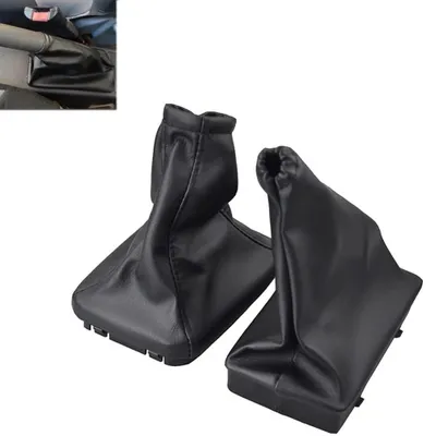 Productafbeelding van Schakelhendelmanchet en Handremgrepen voor Auto (2 Stuks)