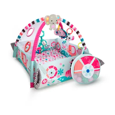 Produktbild von Bright Starts 5-in-1 Your Way Ball Play™ Spieldecke – Pink; 10786