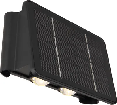 Produktbild von GLOBO 36496 Solarleuchte Kunststoff schwarz, LED