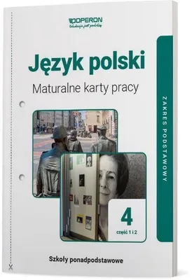 Produktbild von Jezyk polski 4 Maturalne karty pracy Czesc 1 i 2 Zakres podstawowy