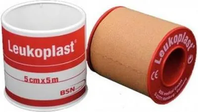 Image de Bsn Medical Leukoplast Fleischfarbenes Pflaster 5mx5cm 1 Stück