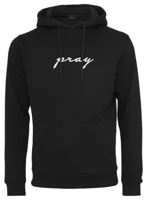 Immagine prodotto di Mister Tee - Felpa con cappuccio "Pray" da uomo TN3272 (XS) (Nero)