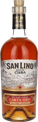 Produktbild von San Lino Ron de Cuba CARTA ORO Extra Añejo 40% Vol. 0,7l