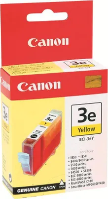 Obrázok produktu pre Canon BCI-3EY, Žltá, Atrament na pigmentovej báze, 1 kusov