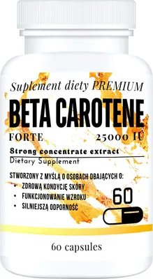 Zdjęcie produktu dla Beta Caroten 25000 IU 60 kapsułek