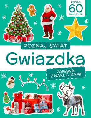 Immagine prodotto di Poznaj świat. Gwiazdka, edukacyjna książeczka z naklejkami