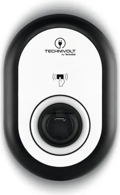 Produktbild von TechniSat TECHNIVOLT 100 | 11 kW Ladestation für E-Autos, RFID-Karte | schwarz