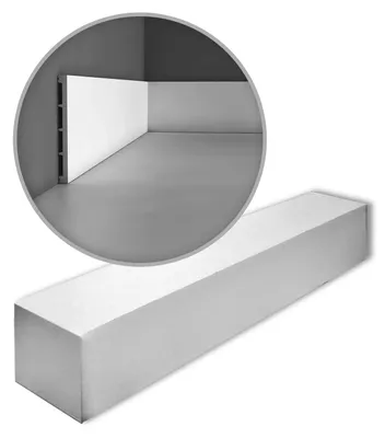 Image de Orac Decor SX168-box AXXENT SQUARE 1 carton 17 pièces Plinthes | 34 m