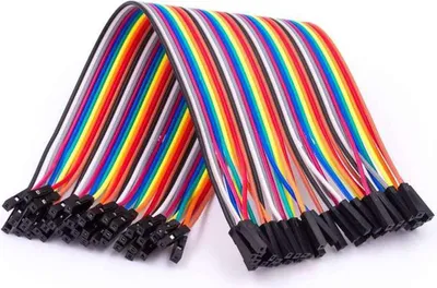 Produktbild von AZ-Delivery Weiteres Zubehör Jumper Wire Kabel 40 STK. je 20 cm F2F Female to Female kompatibel mit Arduino und Raspberry Pi Breadboard, 1x Jumper Wire
