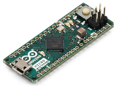 Zdjęcie produktu dla Mikroprocesor bez nagłówka Płytka mikrokontrolera ATmega32U4