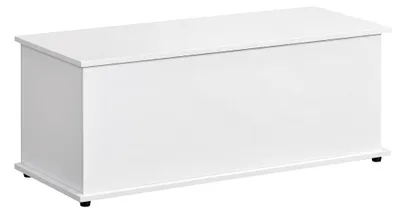 Produktbild von HOMCOM Truhe Aufbewahrungsbox Kiste mit klappbarem Deckel Spanplatte 3 Farben