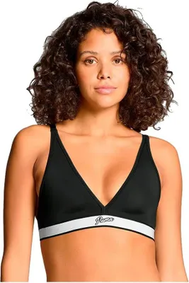 Produktbild von Puma Padded Triangle Bikinioberteil Schwarz XL Damen Schwarz XL