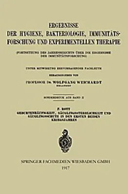 Produktbild von Geburtenhäufigkeit, Säuglingssterblichkeit und Säuglingsschutz in den Ersten Beiden Kriegsjahren