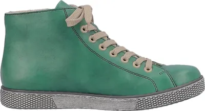Produktbild von Rieker Damen Schnürboots Stiefeletten Schnürung Z1221, Größe:38 EU, Farbe:Grün