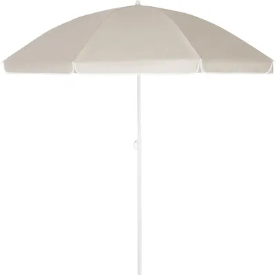 Productafbeelding van Parasol UV-bescherming - Strandparasol Tuinparasol - Zonwering Buiten - Knikfunctie In Hoogte Verstelbaar - 1 kg - Blauw