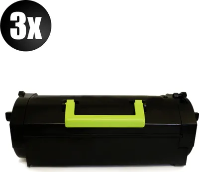 Produktbild von 3x Eurotone Toner Alternative für Dell 593-11194 03YNJ Black Schwarz
