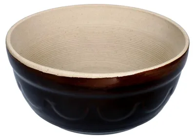 Produktbild von Tonschüssel Ø 24 cm Keramik Rührschüssel Backschüssel Teigschüssel aus Steingut