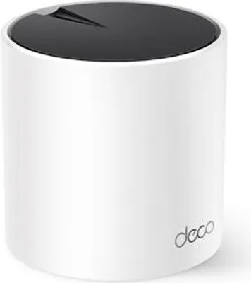 Obrázok produktu pre TP-Link Deco X55, Čierna, Biela, Vnútorný, Dvojpásmový (2,4 ghz/5 ghz), Wi-Fi 6 (802.11ax), 802.11a, 802.11b, 802.11g, Wi-Fi 4 (802.11n), Wi-Fi 5 (802.11ac), Wi-Fi 6 (802.11ax), 2402 Mbit/s