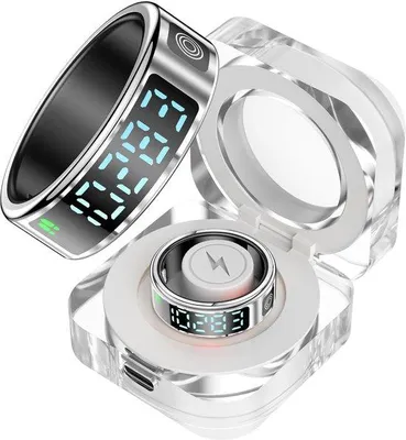 Produktbild von Azomor Stilvolle und multifunktionale slimme ring mit gezondheids- und fitnessfuncties
