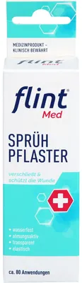 Produktbild von flint Med Sprühpflaster verschließt die Wunde sofort, 50 ml Lösung