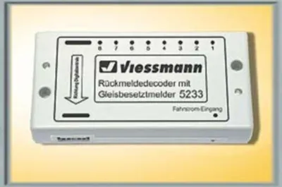 Produktbild von Viessmann 5233 - Rückmeldedecoder mit Gleisbesetztmelder  - Neu