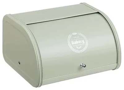 Zdjęcie produktu dla Pojemnik na chleb ze stali nierdzewnej czarny retro kuchnia 30 5X26X17 5CM