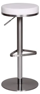 Produktbild von Barhocker >WL1.294< in Weiß - 82x38cm (HxD)