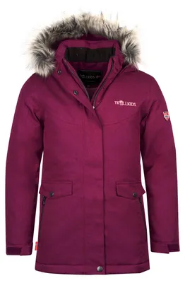 Produktbild von Trollkids 180-229 Kinder-Winterjacke in Rosa – wasserdicht
