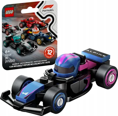 Image de 71049 - LEGO Minifigures - Voiture de course Alpine Formule 1