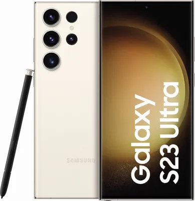 Produktbild von Samsung Galaxy S23 Ultra SM-S918B, 17,3 cm (6.8"), 8 GB, 256 GB, 200 MP, Android 13, Cremefarben