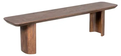 Produktbild von StarFurn Esszimmerbank Maré, braun, 180 cm