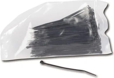 Produktbild von Kabelbinder schwarz 100mm x 2,5mm - 100 Stk.