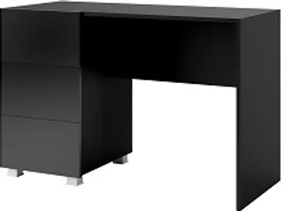 Produktbild von Furmeb24 - CALABRINI - Schreibtisch mit Schubladen , Hohglanz