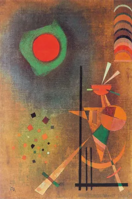 Obrázek produktu pro Wassily Kandinsky umělecký obraz - Aufleuchten, 1927 (120 x 80 cm)