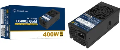 Obrázek produktu pro SilverStone TX400x Gold, zdroj napájení pro počítač, (2x PCIe)