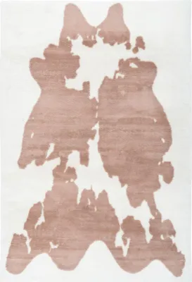 Produktbild von Rabbit Animal 500 Taupe / Weiß 120cm x 160cm